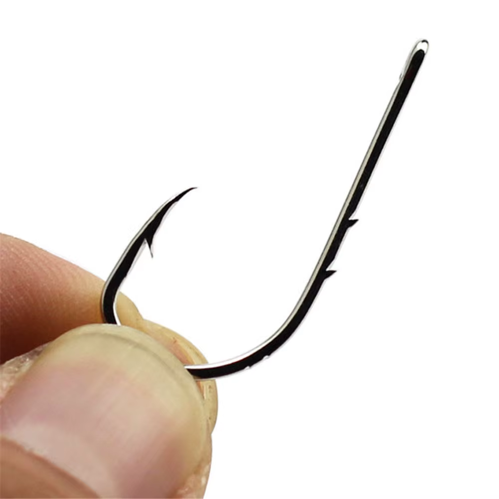 Anzuelo circle hook vástago largo para gusano de mar resistente - imagen 4