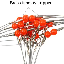 Conector de tubo de cobre negro para pesca – Manga de crimpado