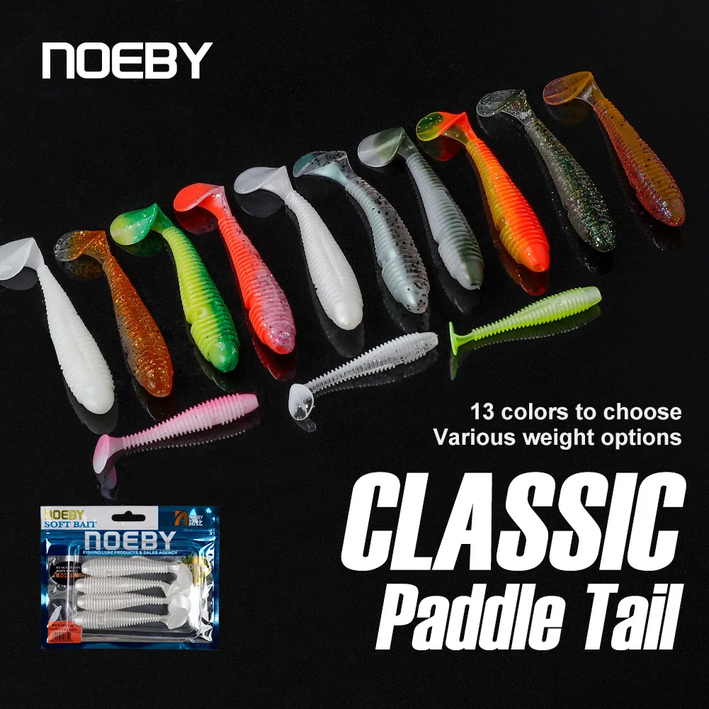 Noeby Wobbler Shad Señuelo para lucio y perca