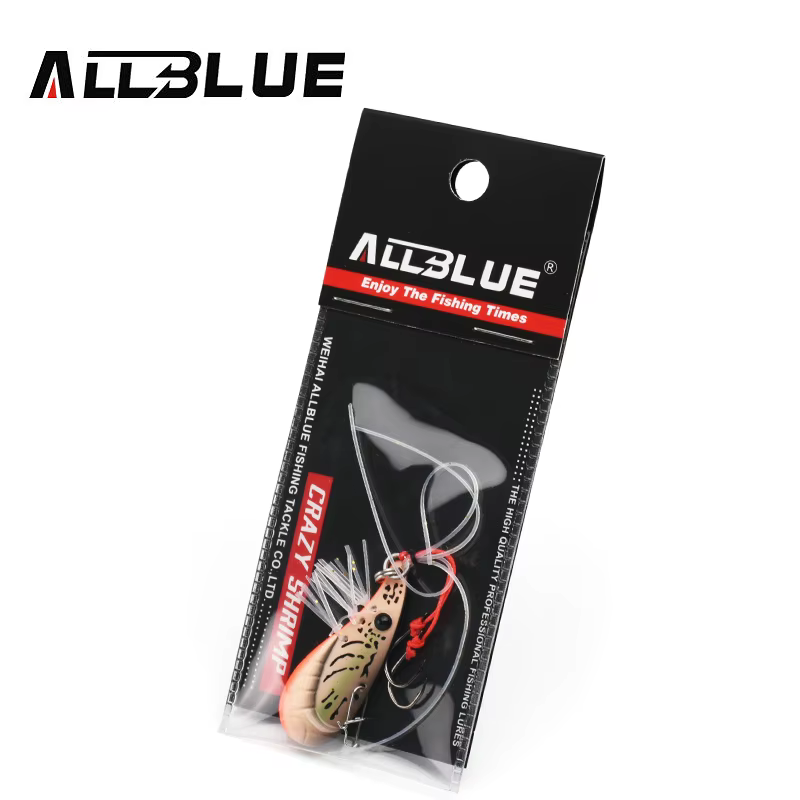 Señuelo artificial ALLBLUE Shrimp tipo gamba para pesca - imagen 2