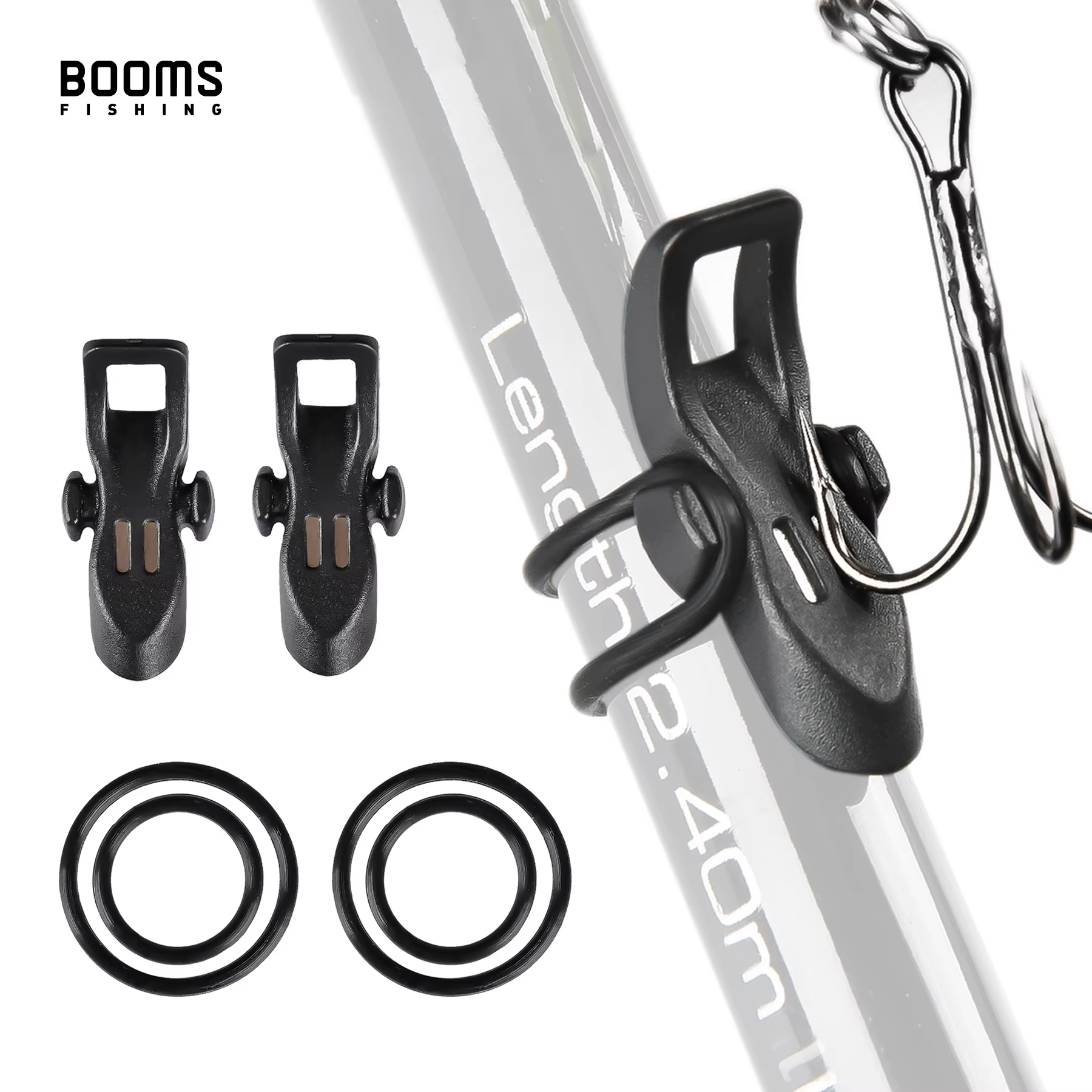 Booms Fishing HK1 – Soporte magnético para anzuelos y señuelos