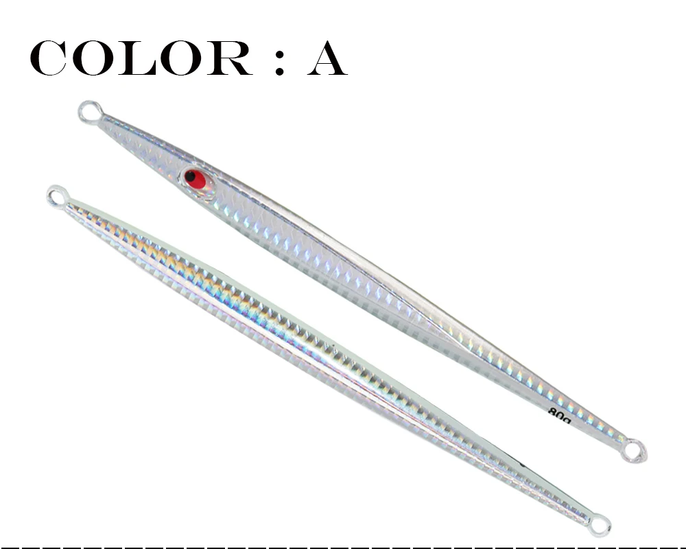 Señuelo de jigging metálico JEKEKU en colores