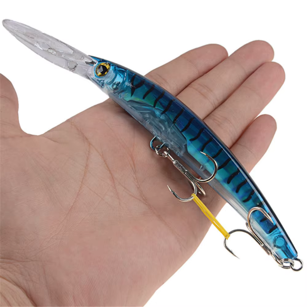 Wobbler Minnow – Señuelo para black bass, lucio y carpa - imagen 3