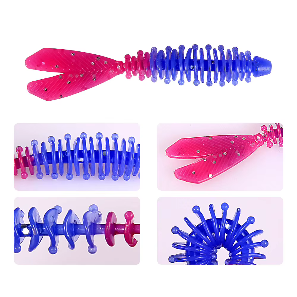 Señuelo blando de silicona 60mm – 1g para pesca - imagen 5