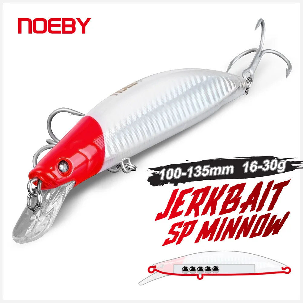 Noeby Wobbler para Lubina y Lucio – Cebo artificial suspendido - imagen 5