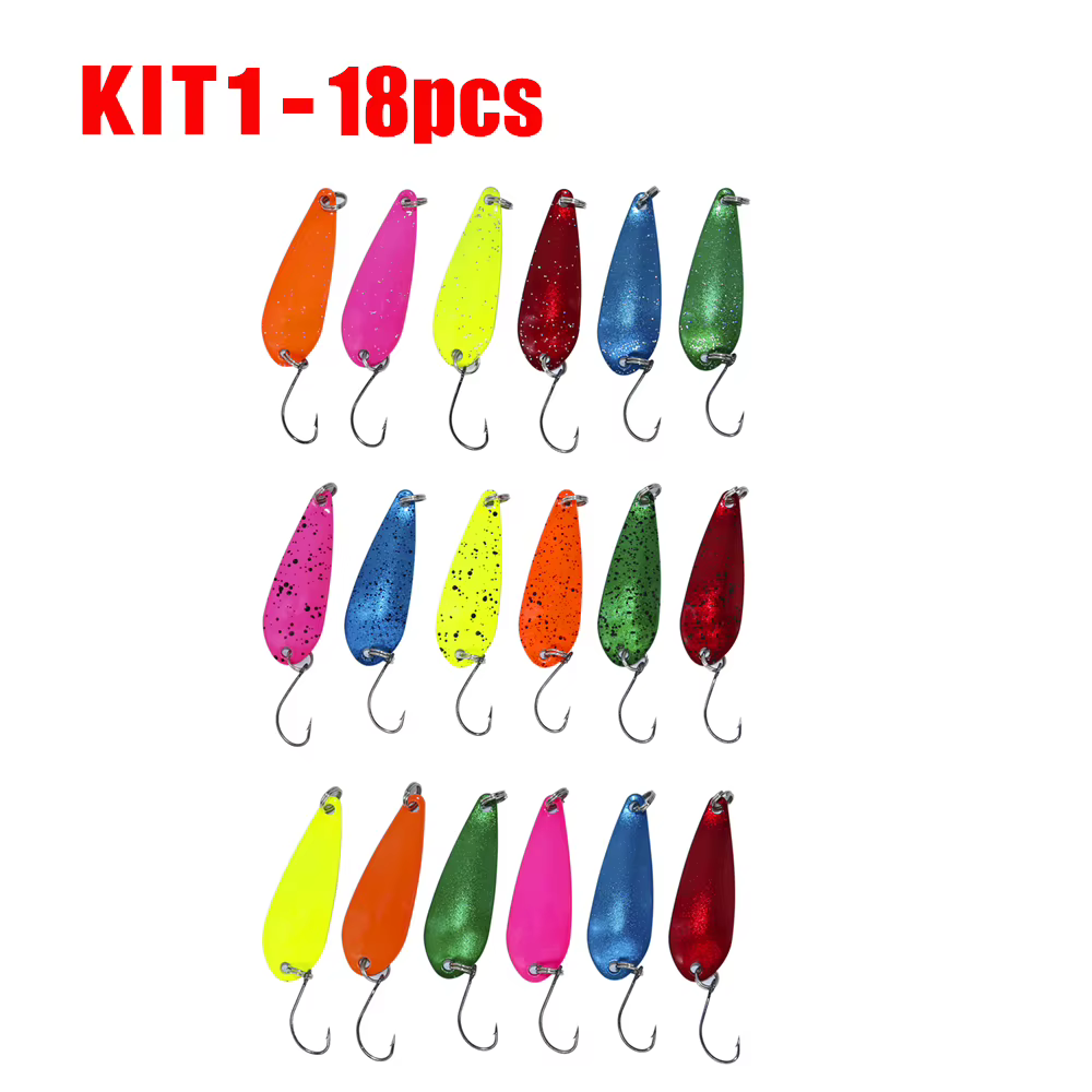 Jerry Kit spinners y cucharas para trucha - imagen 2