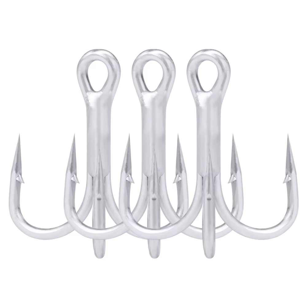 Anzuelos Treble Carbono 4X Mate para Agua Salada - imagen 5