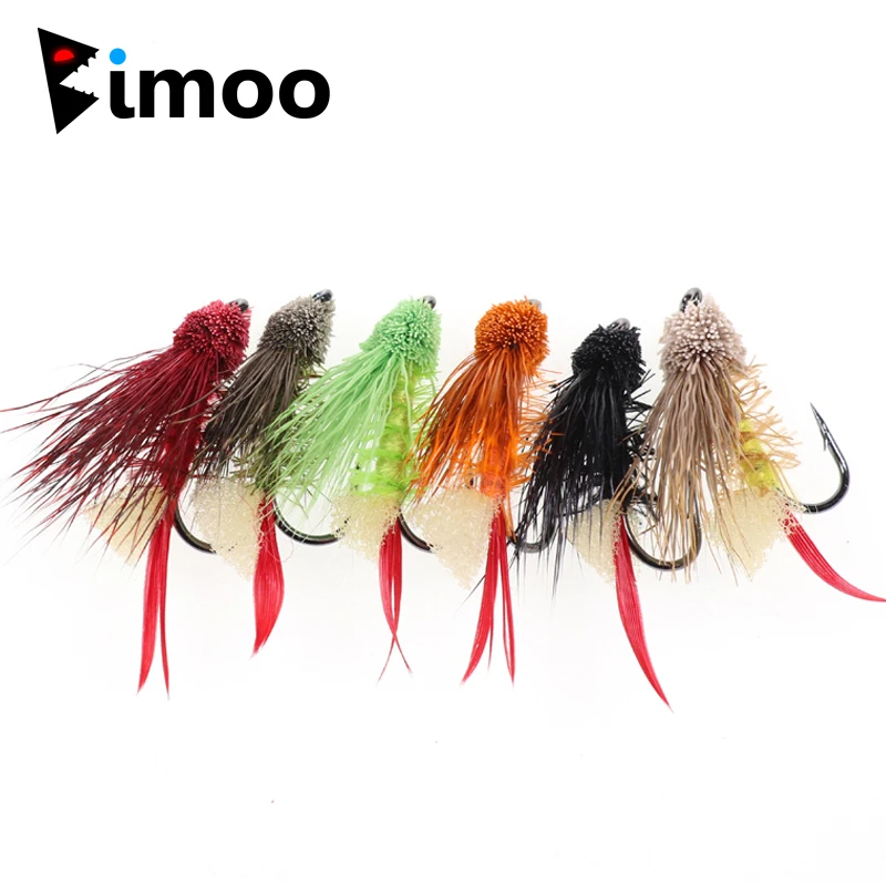 Bimoo Zuddler Mosca Seca Pelo de Ciervo – Trucha Lubina - imagen 3