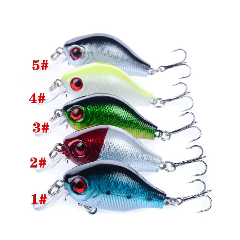 Crankbait Minnow duro wobbler grueso para depredadores - imagen 4