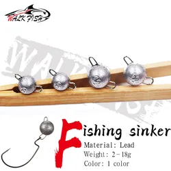 WALK FISH Cheburashka plomos de pesca – cabezas plantilla y vinilos