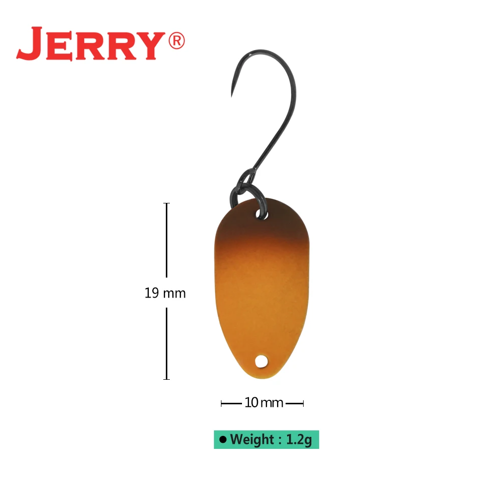 Cucharas giratorias Jerry Gemini-Micro – Metal con colores UV - imagen 3