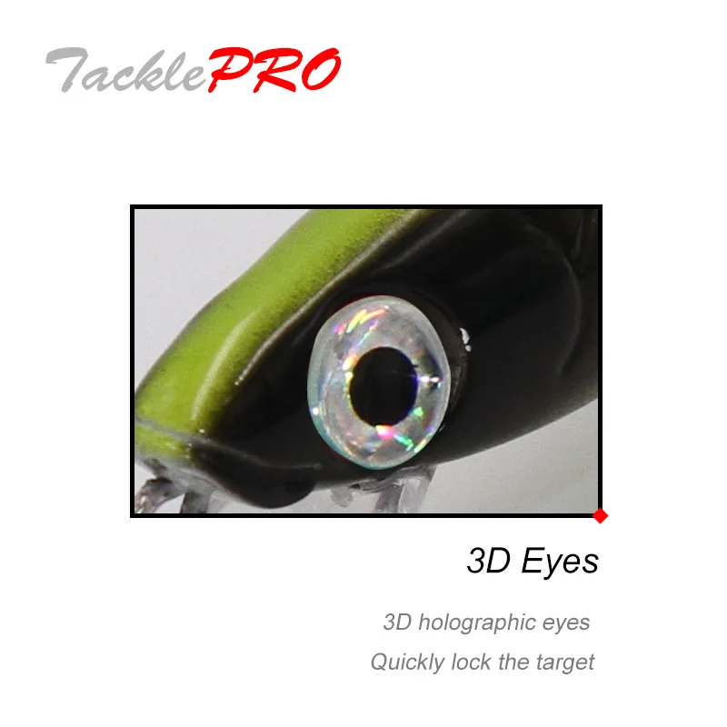 Señuelo duro flotante tipo crankbait para pesca en mar - imagen 4