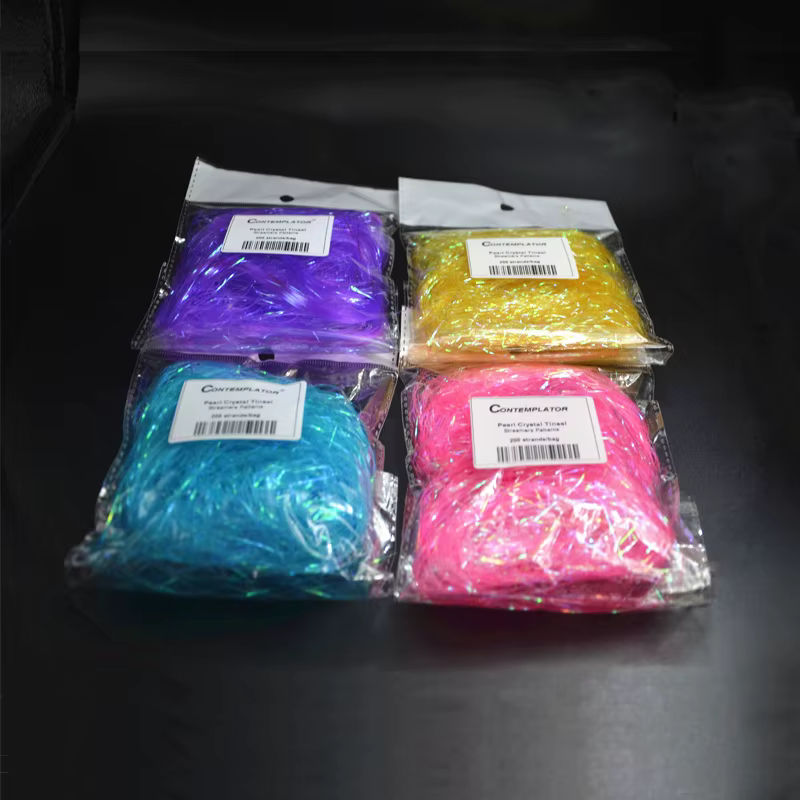 Fibras Prisma Oropel para Ninfas – Set de Montaje Moscas - imagen 5