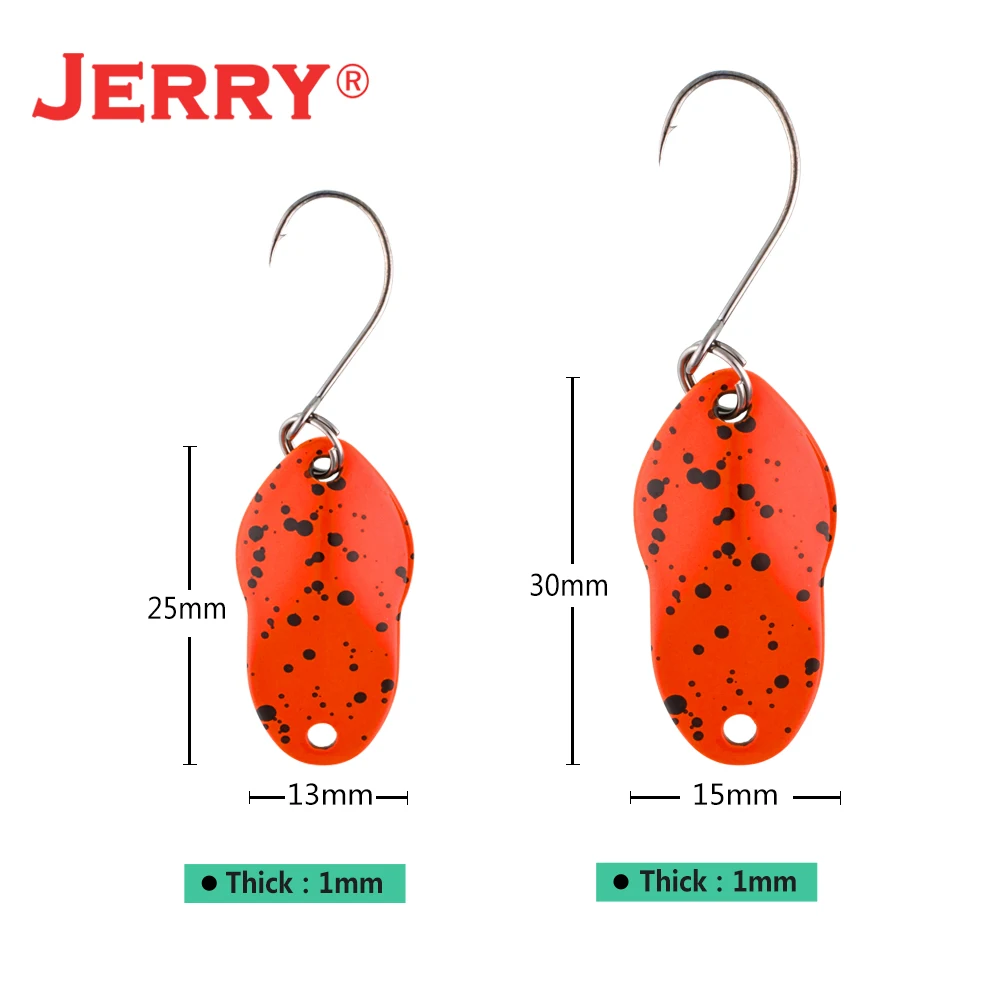 Jerry Capricornio: Señuelo Latón Single Hook Trucha - imagen 3