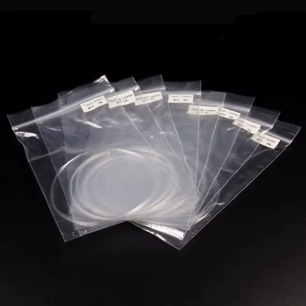 Bimoo Líder cónico transparente para mosca - conjunto duradero - imagen 3