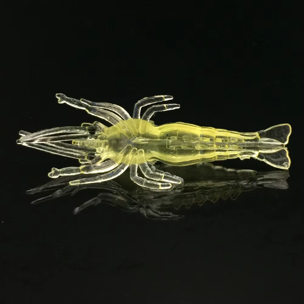 Vinilo camarón luminoso para pesca en agua salada y dulce - imagen 2