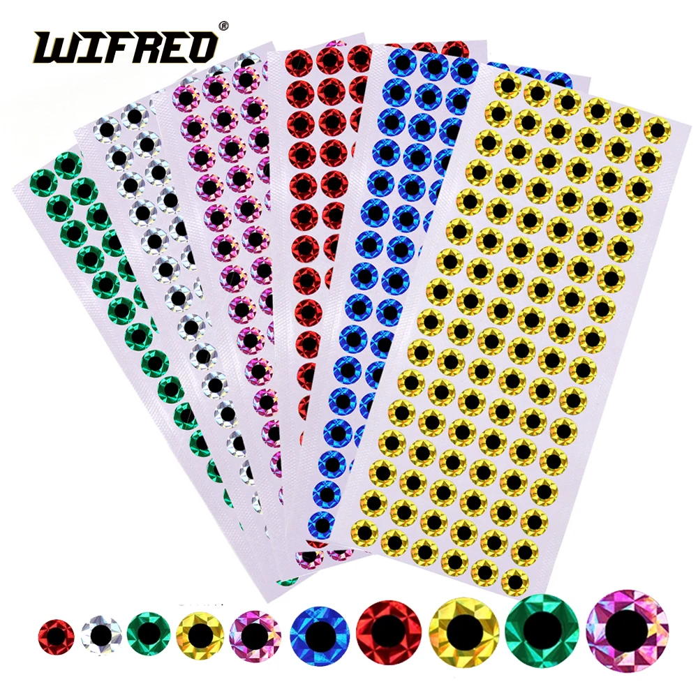 Ojos de Señuelo Planos WIFREO – Metal 3-12mm para Jigging Lento - imagen 4