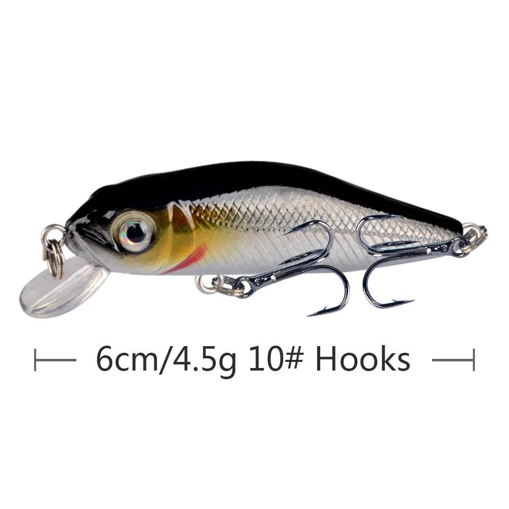 Wobbler con ojos 3D – Señuelo artificial para pesca - imagen 2
