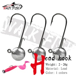 Anzuelo Ned Walk Fish – Vástago largo para vinilo