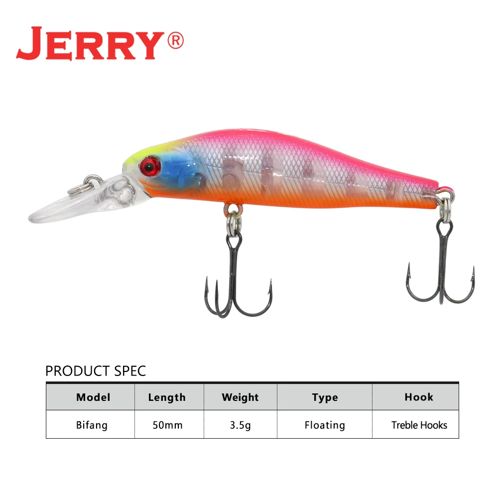 Jerry Micro Señuelo duro flotante para lubina - imagen 3