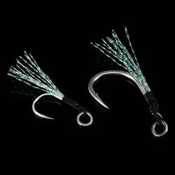 ALLBLUE Anzuelo de Cola – Tail Hook para vinilos de pesca