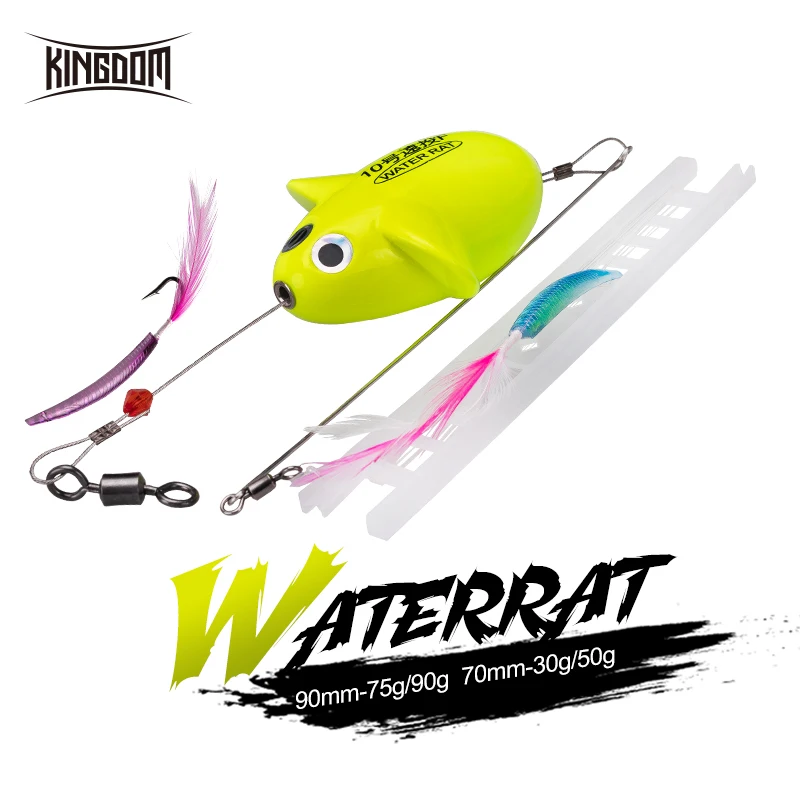 Kingdom Señuelo Ratón de Espuma ABS – Hundimiento y Flotante