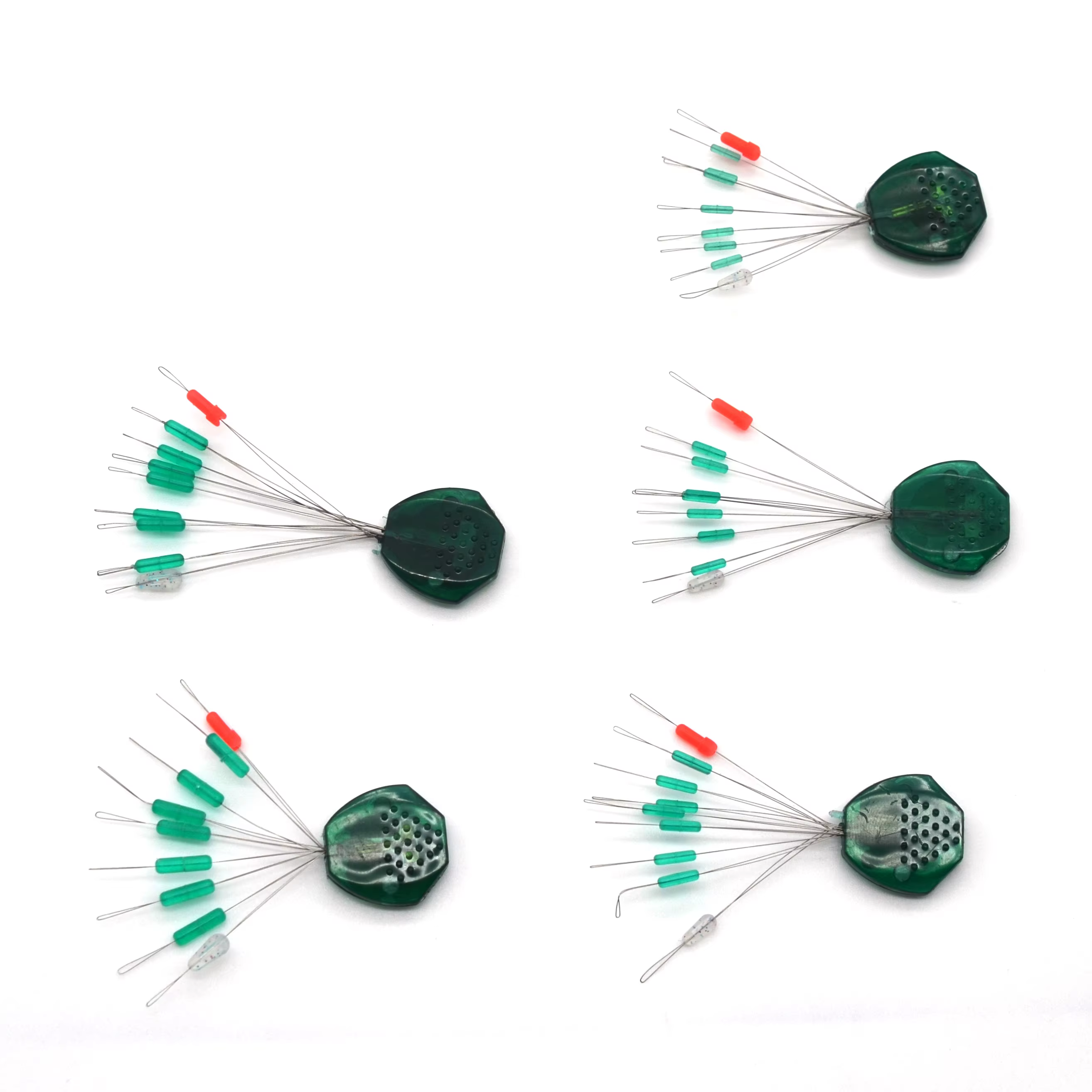 MNFT 216 Flotadores de pesca de goma cilíndricos con tapón - imagen 3