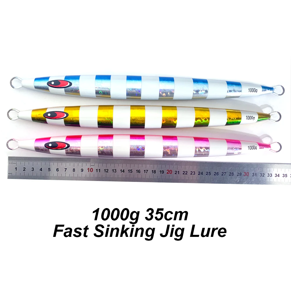 Detalle del acabado luminoso y rayas de cebra del señuelo