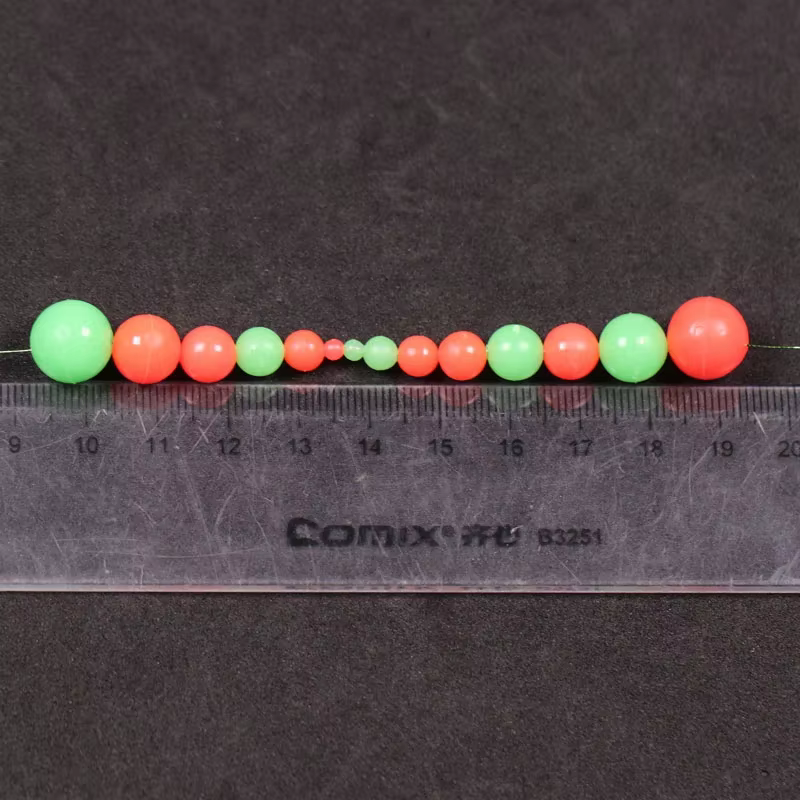Wifreo Cuentas luminosas redondas para señuelos - agua dulce y salada - imagen 2