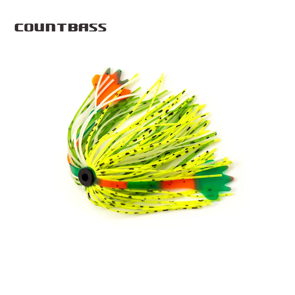 COUNTBASS Falda de Silicona para Señuelos Jigging – Rana Pulpo Calamar