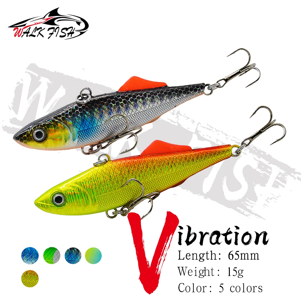 Señuelo WALK FISH Crankbait 65mm – Hundidor para lubina y lucio - imagen 2
