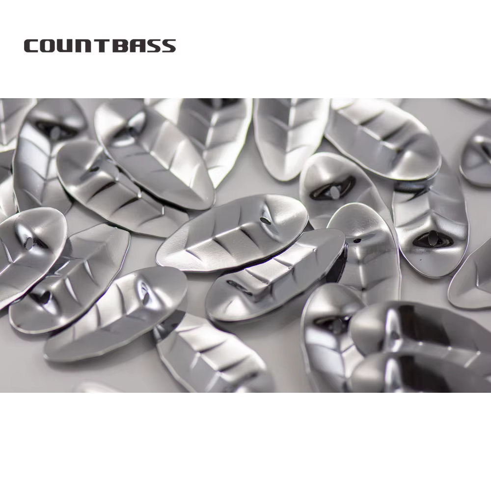 Countbass Cuchillas Giratorias Níquel Oro para Lucio y Trucha - imagen 5