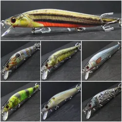 Wobbler WLure HM262 13cm 24g – Aguas poco profundas, 4 ganchos, piel real