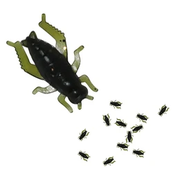 Cebos flotantes de silicona imitation insecto agua salada