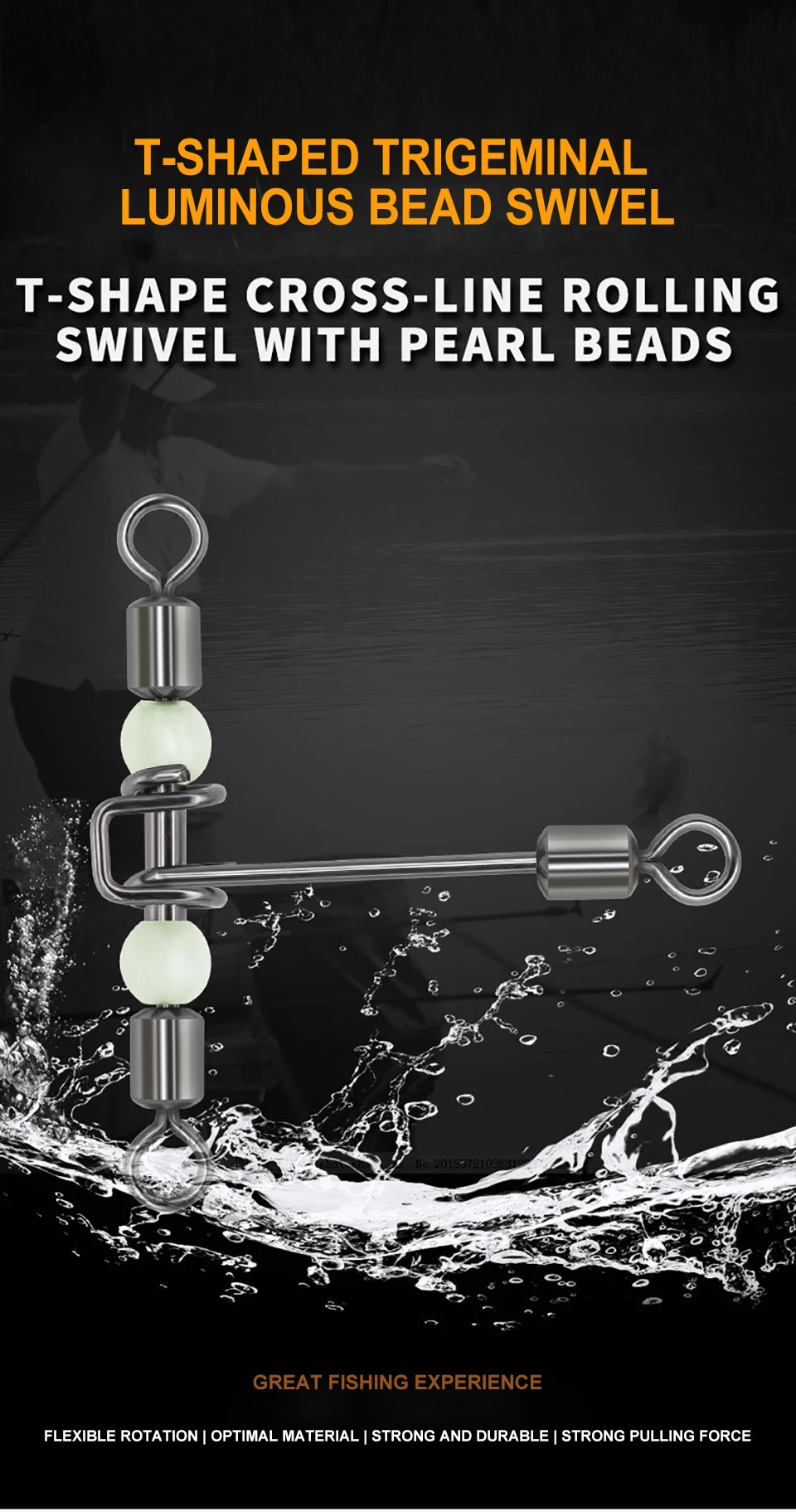 Especificaciones de tamaño y resistencia del conector WALK FISH