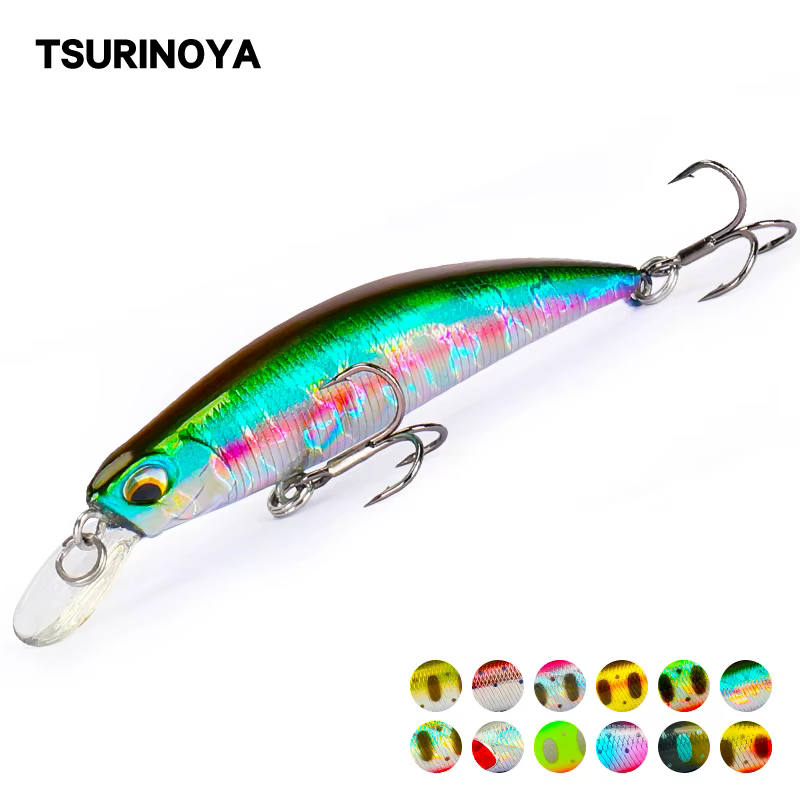 Tsurinoya DW75 Jerkbait hundido – Señuelo para trucha y lubina - imagen 2