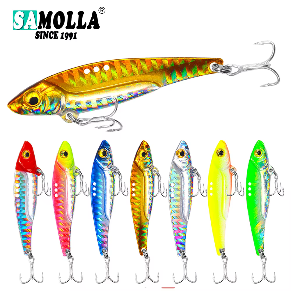 Señuelo Vibrante Jig Metal para Lubina – Tiro Largo