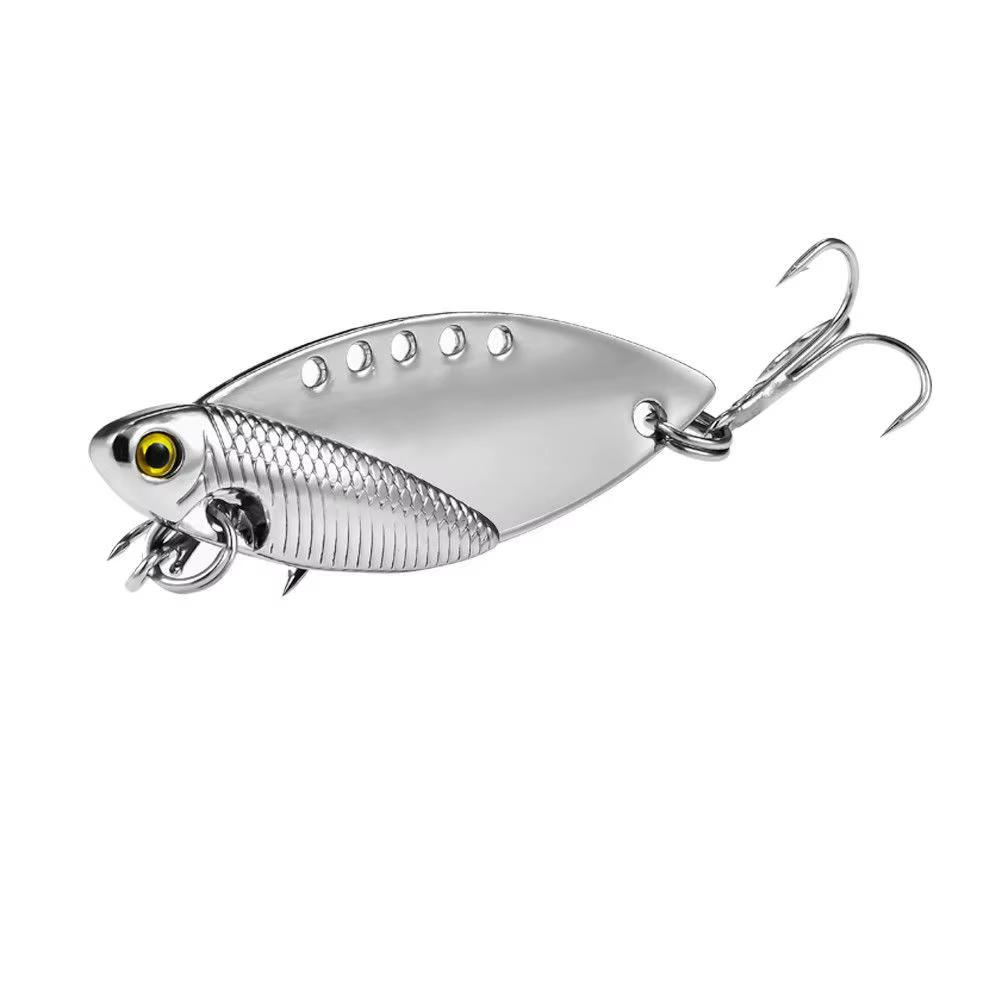 Cicada Cuchara VIB 6cm 11g – Señuelo vibrate ojos 3D