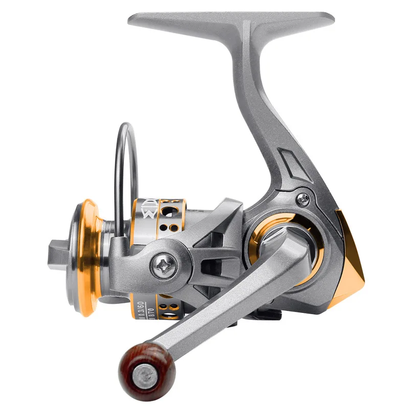 Carrete de pesca Serie 500 mini para hielo con arrastre max 5 kg