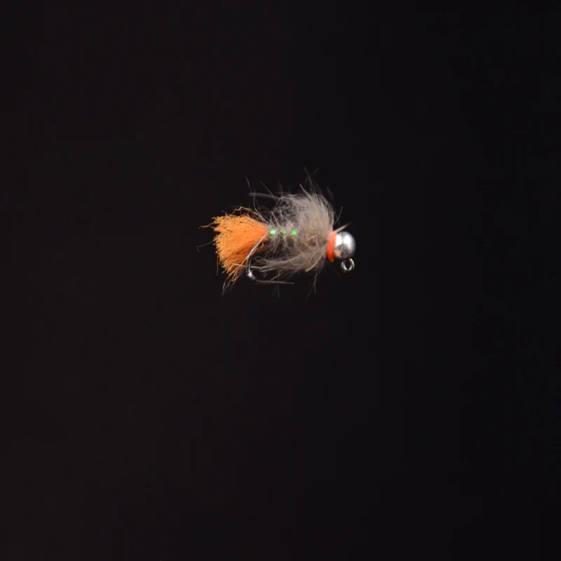 SteelHead 14 Moscas Ninfa Oreja de Liebre sin púas para trucha - imagen 2