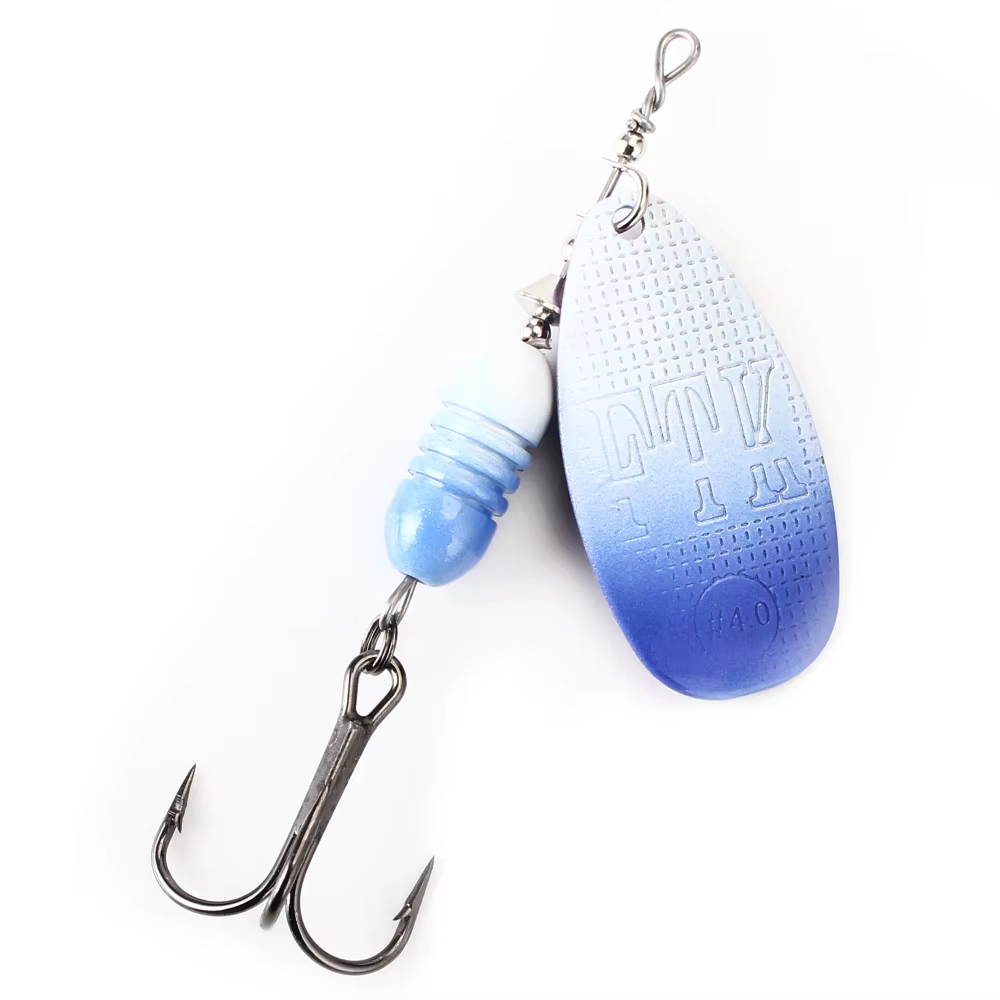 Spinner Bait FTK para Lúcio – Anzuelo triple 10-19g - imagen 2