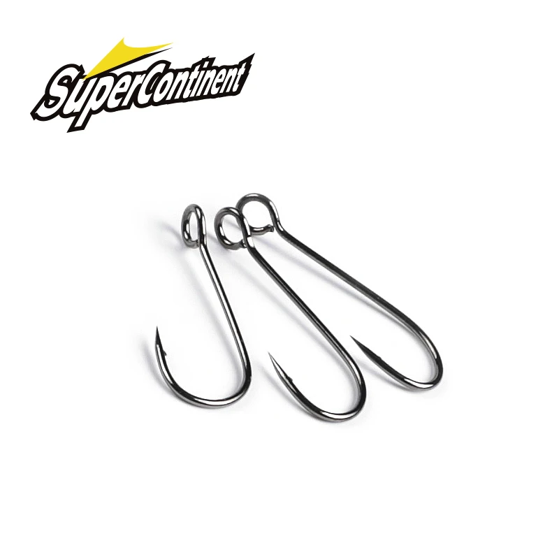 Anzuelos Supercontinent para pesca – púas y anillo grande