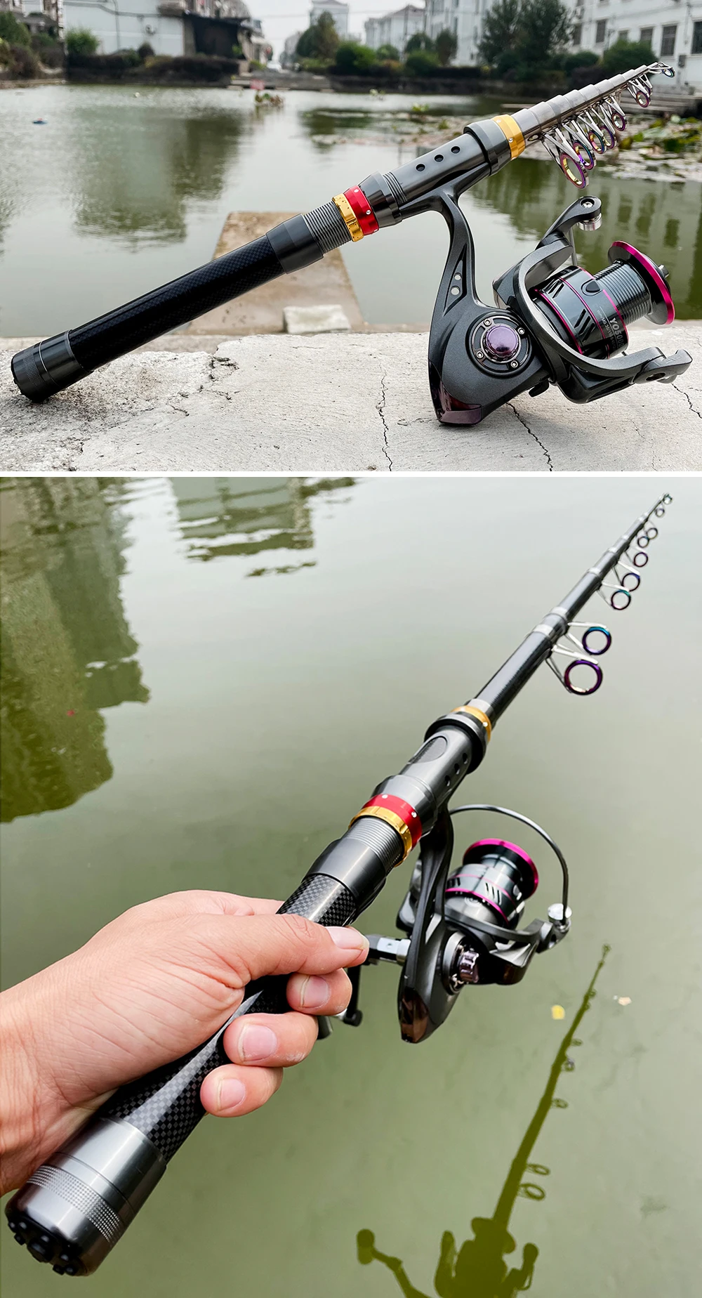 Versatilidad en distintos entornos de pesca