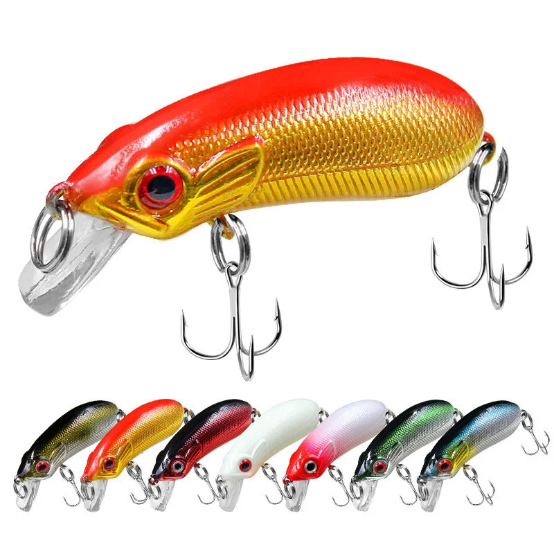 Señuelo Crankbait POETRYYI 5cm – Hundimiento Lento para Trucha y Perca