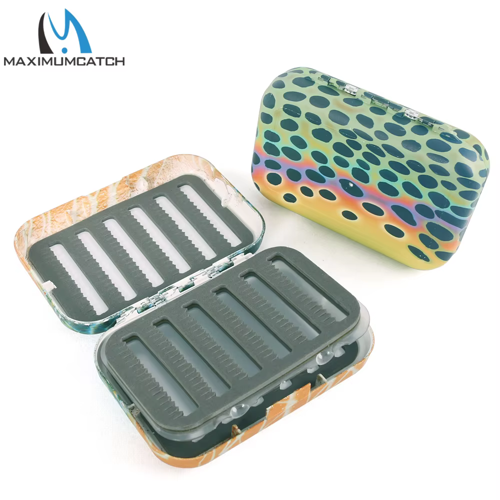 Maximumcatch Caja de Moscas con Espuma Ranurada para Pesca con Mosca - imagen 2