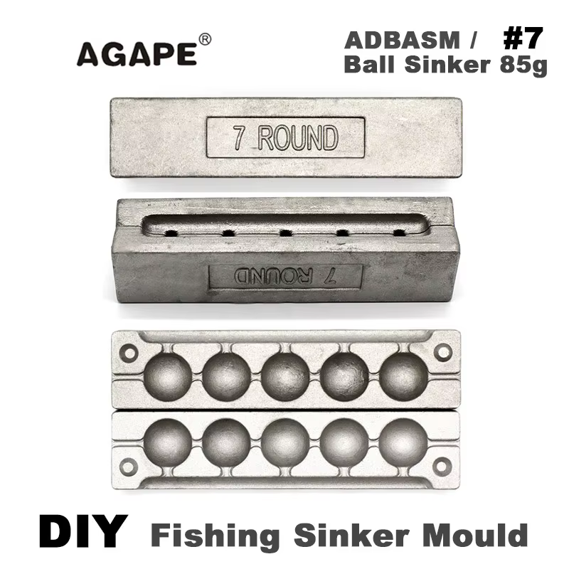 Molde de chumbadas Agape Sinker para plomos - imagen 5