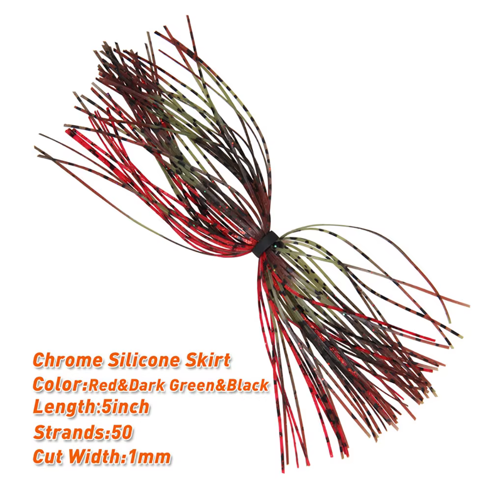Faldas de silicona para Spinnerbait y Buzzbait - 50 hebras - imagen 5