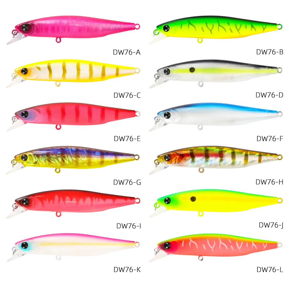 TSURINOYA Jerkbait 88mm – Señuelo superficiero para depredadores - imagen 4