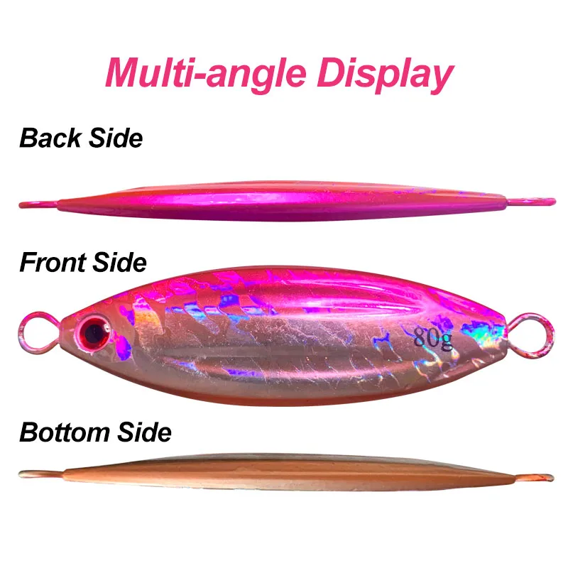 Señuelo metálico para jigging en mar profundo
