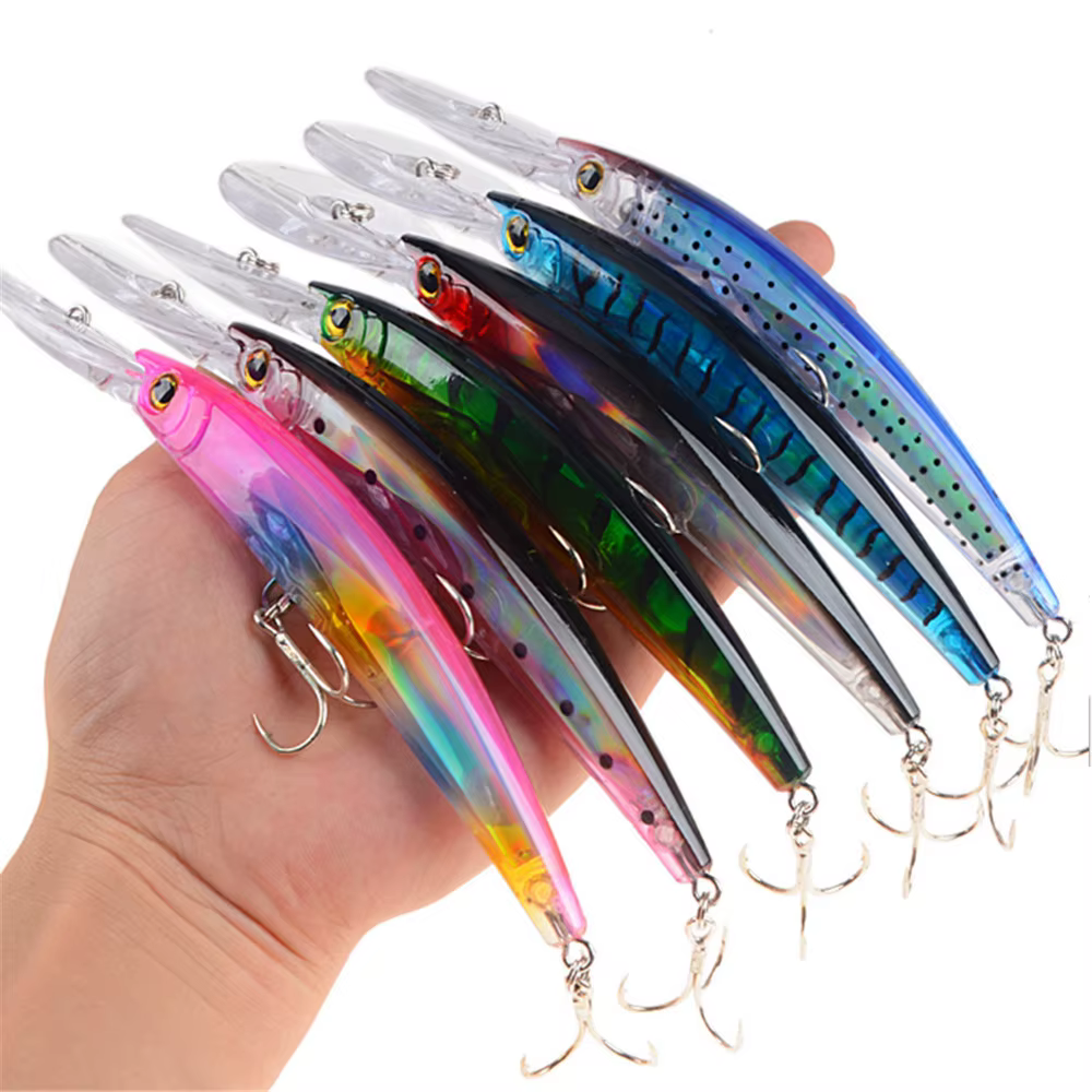 Wobbler Minnow – Señuelo para black bass, lucio y carpa - imagen 4